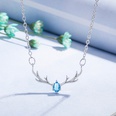 Korean version of elk antler pendant simple antler necklace clavicle chain jewelrypicture15